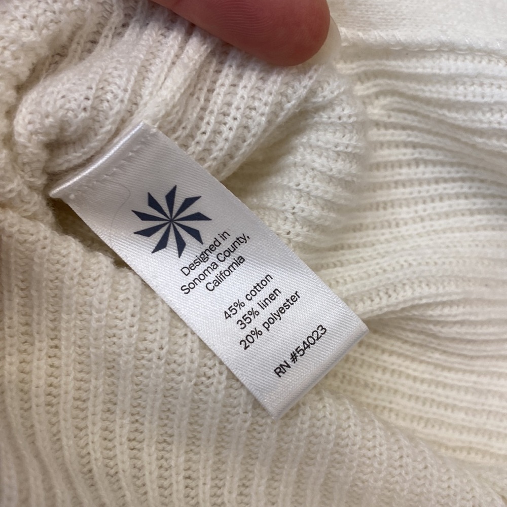 Athleta | Escondida |‎ Linen Blend Sweater Tank Top - Picture 15 of 16